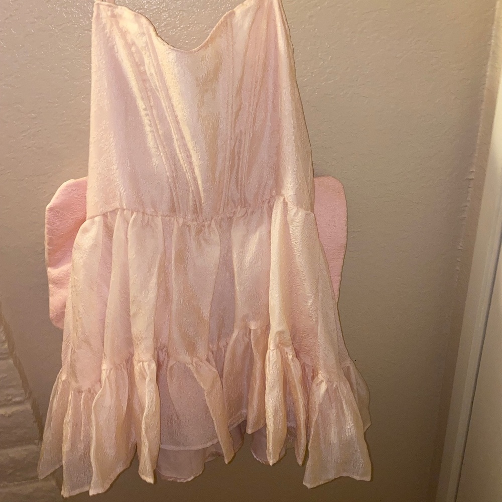 Sugar thrillz this magic moment mini dress pink xxl